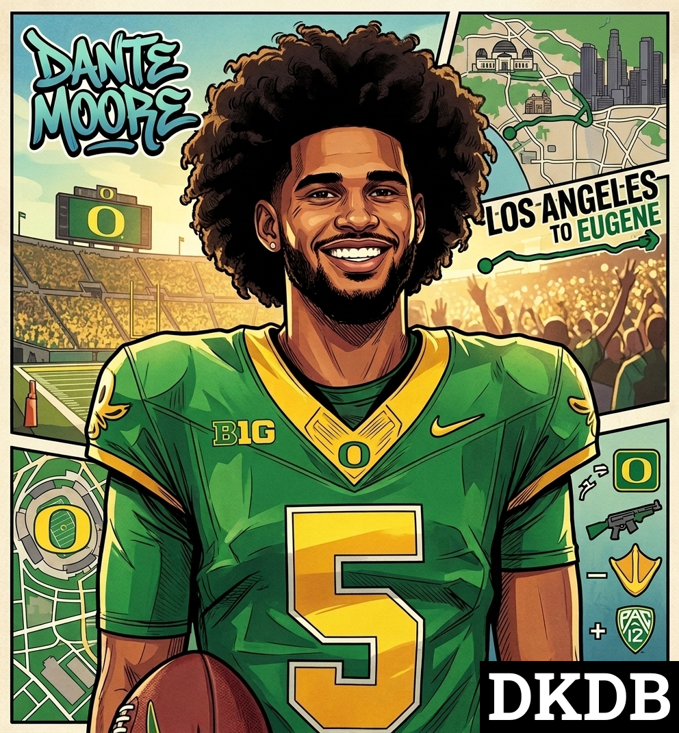 Oregon QB Dante Moore